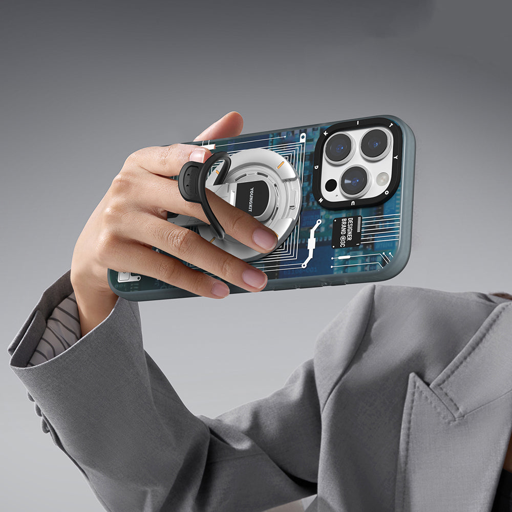 Youngkit Technology Serisi Telefon ve Tabletler için Magnetik Ring Stand Youngkit Technology Serisi Telefon ve Tabletler için Magnetik Ring Stand